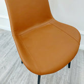 Set of 2 Remus Leather Dining Chairs